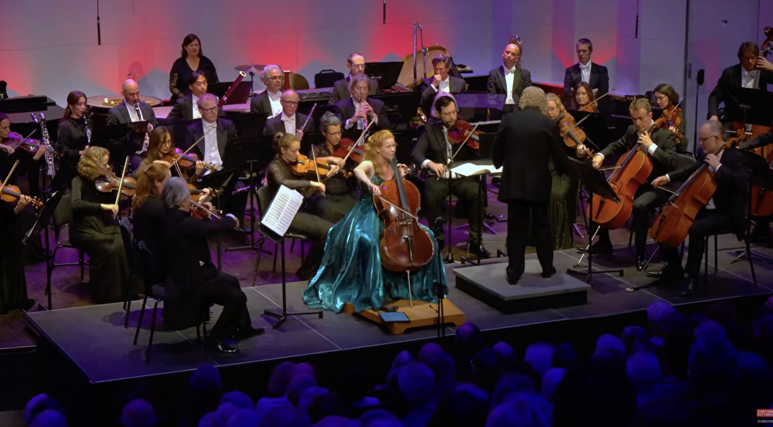 Experience Harriet Krijgh performing Saint-Saëns' Cello Concerto No. 1 live at De Doelen